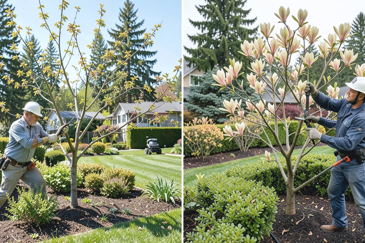 Hedge Shaping in Medina, King County, WA - Study the hedge's current form and growth pattern