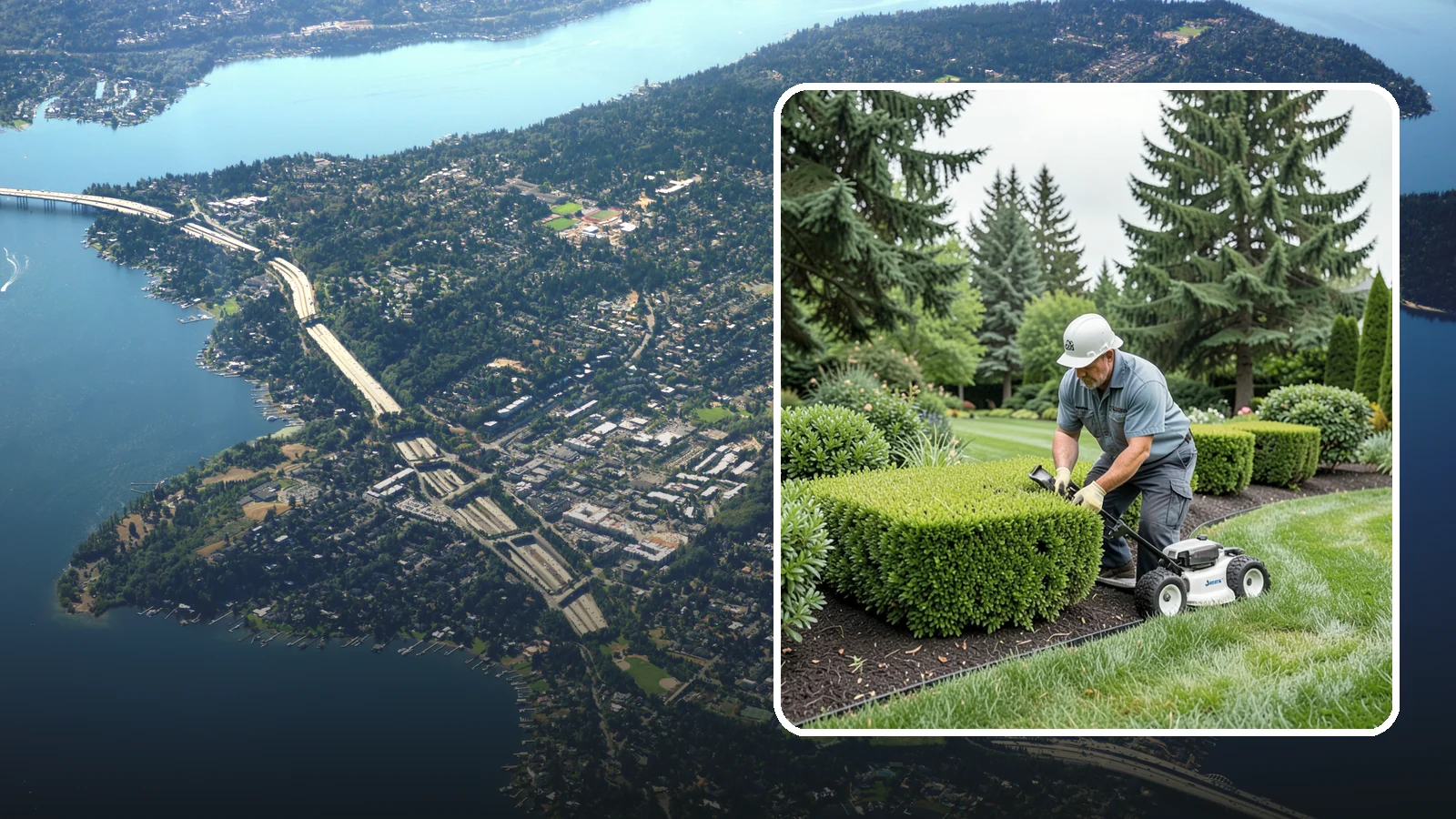 Hedge Shaping in Mercer Island, King County, WA - Detailed hedge shaping that transforms overgrown or uneven hedges into clean, architectural forms.