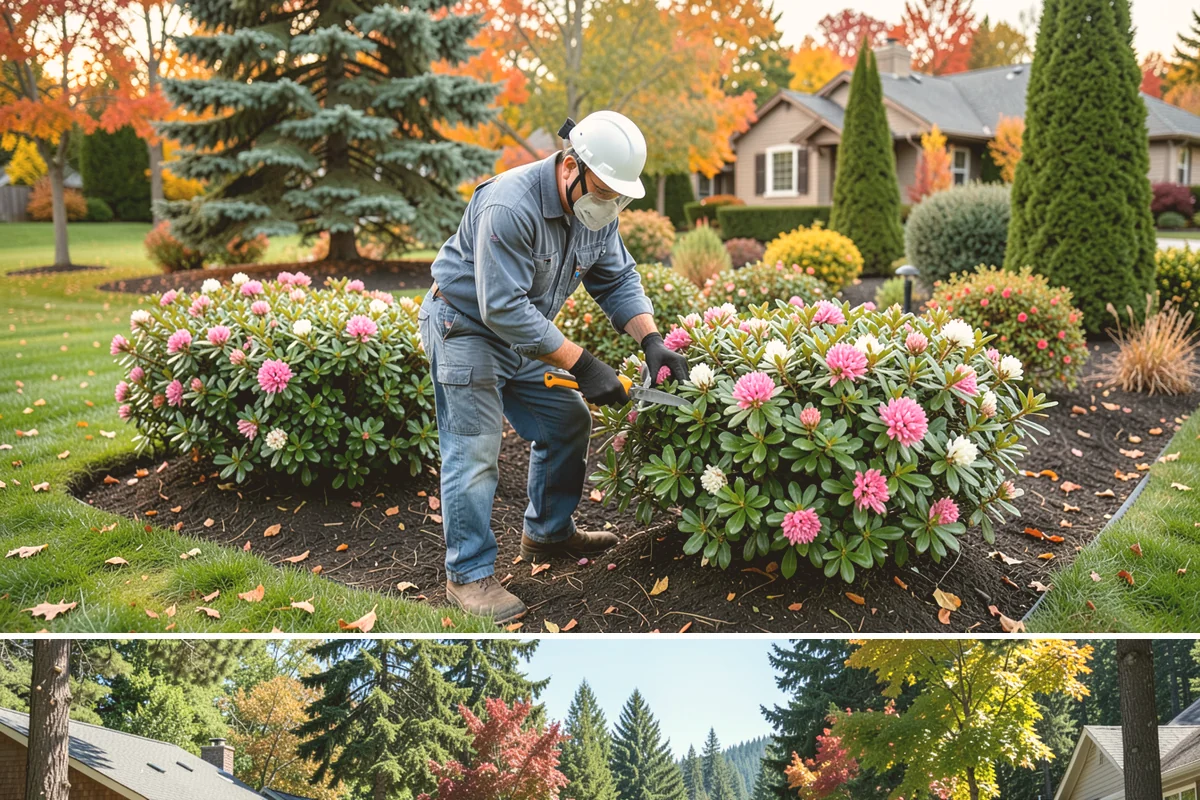 Hedge Shaping in Orting, Pierce County, WA - Best shaped in late spring after the first flush, with light refinement in late summer across the Sound.
