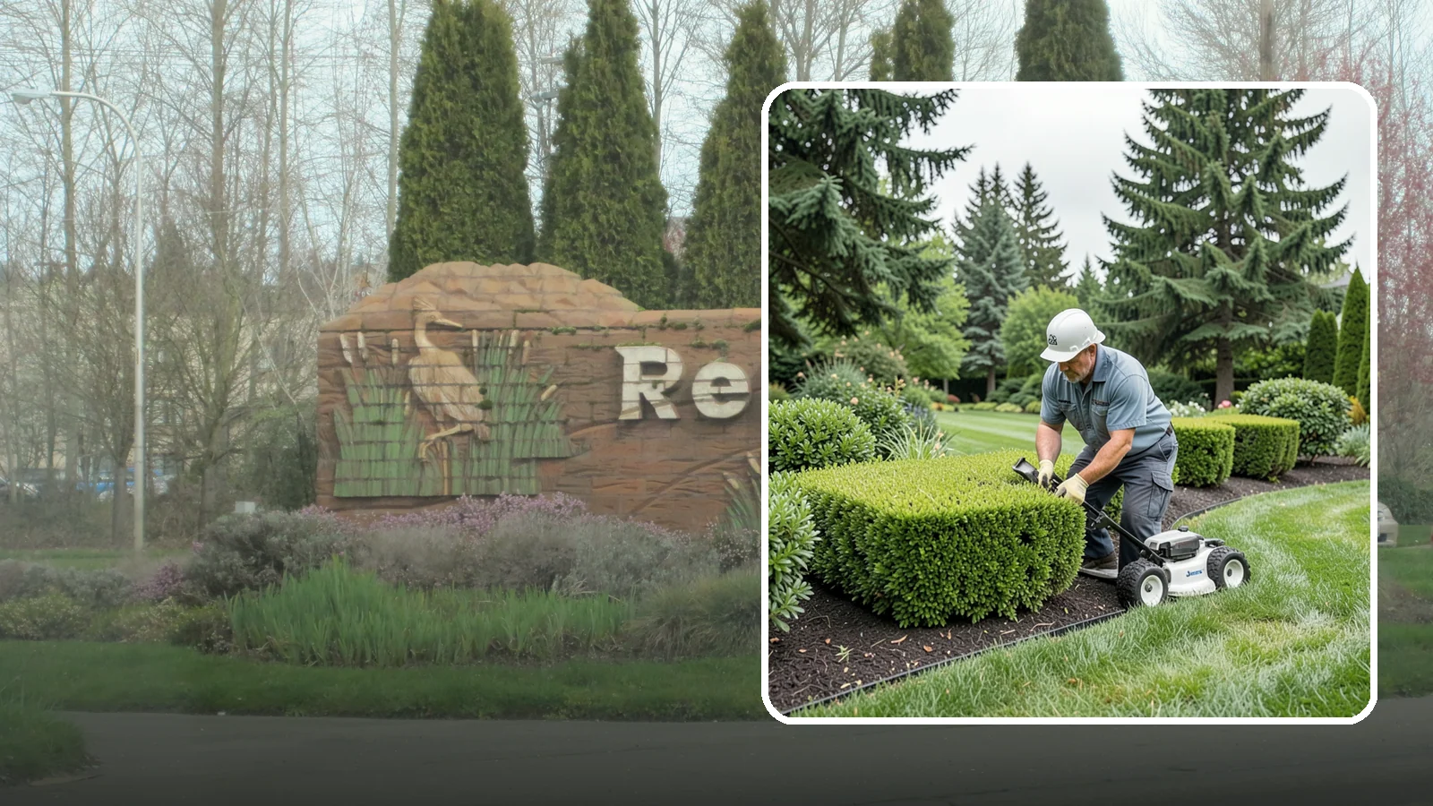 Hedge Shaping in Renton, King County, WA - Detailed hedge shaping that transforms overgrown or uneven hedges into clean, architectural forms.