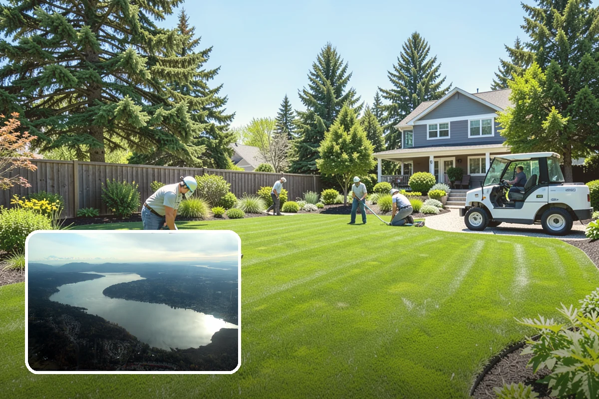 Hedge Shaping in Sammamish, King County, WA - Restores clean, defined hedge lines