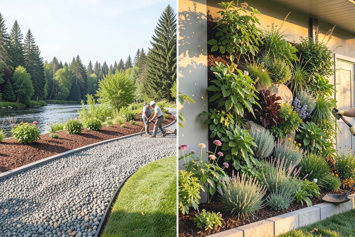 Hedge Shaping in Sumner, Pierce County, WA - Study the hedge's current form and growth pattern