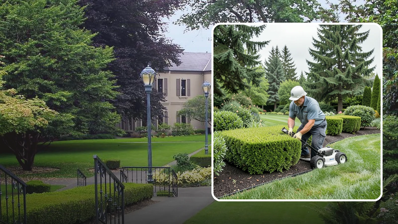 Hedge Shaping in Woodinville, King County, WA - Detailed hedge shaping that transforms overgrown or uneven hedges into clean, architectural forms.