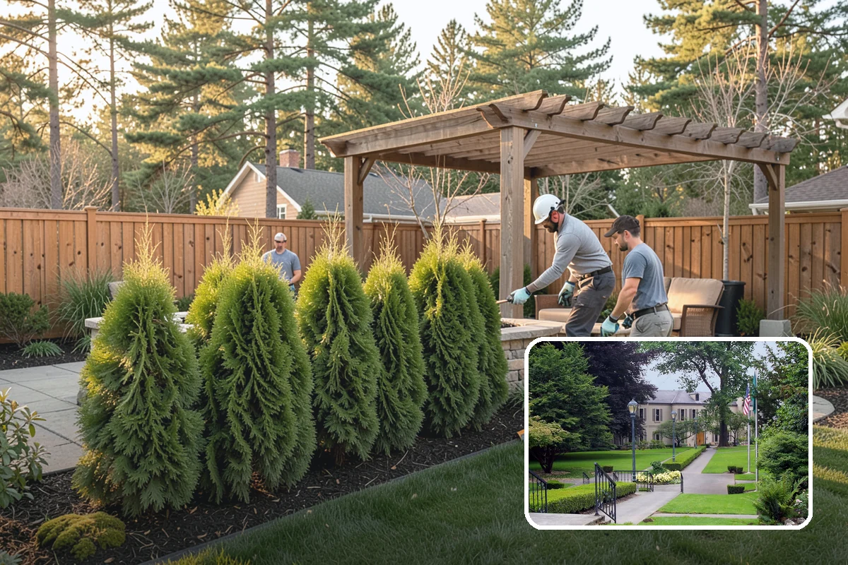 Hedge Shaping in Woodinville, King County, WA - Restores clean, defined hedge lines