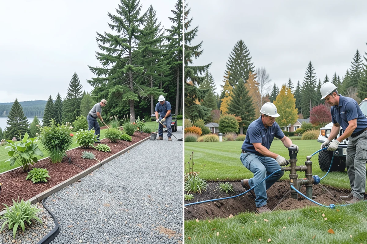 Hedge Shaping in Woodinville, King County, WA - Study the hedge's current form and growth pattern