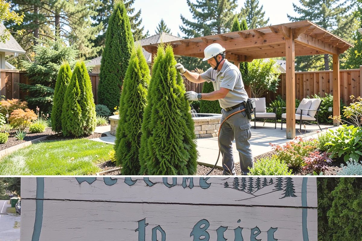 Hedge Trimming in Brier, Snohomish County, WA - Timed to the species