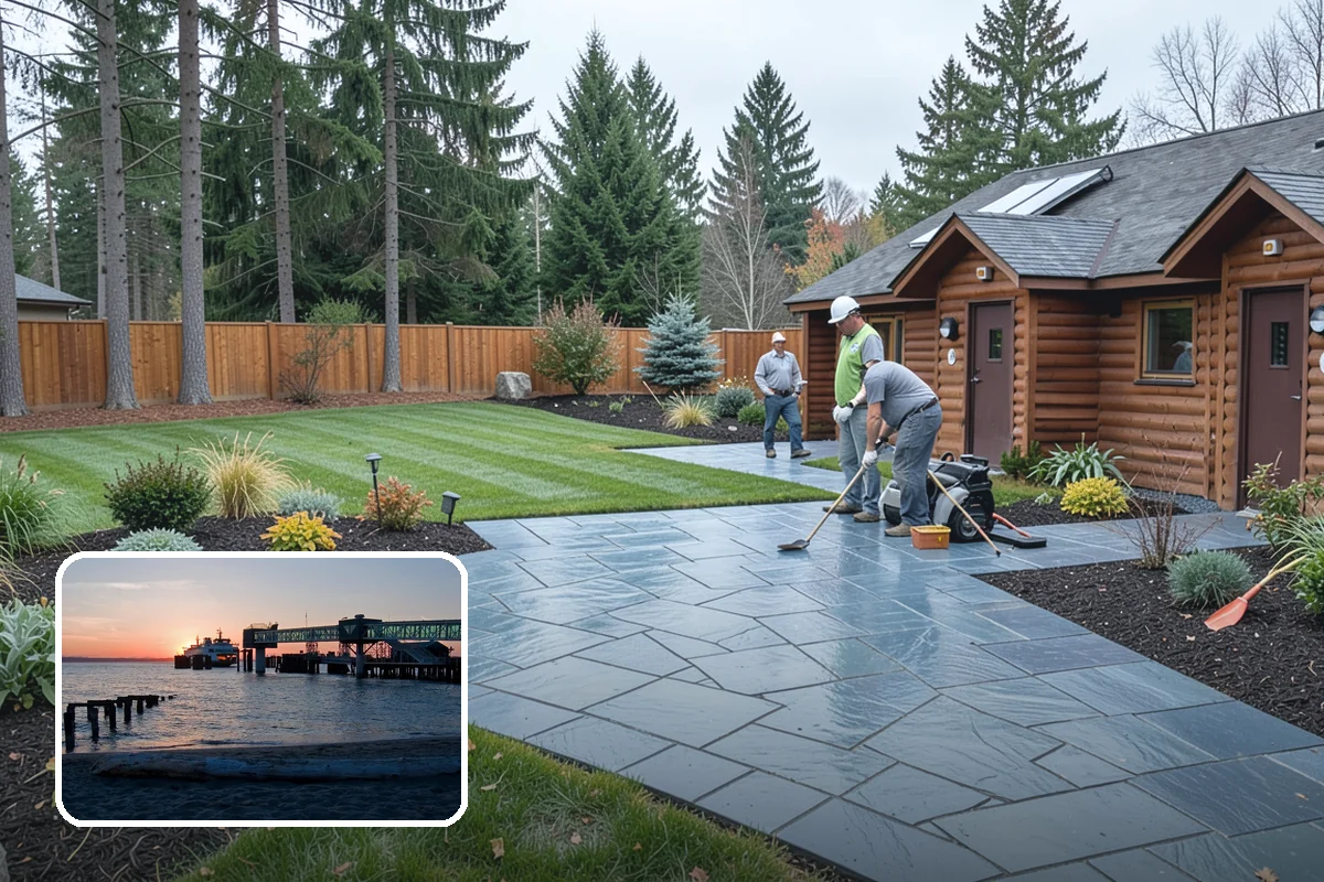Hedge Trimming in Edmonds, Snohomish County, WA - Sharp, even faces and level tops