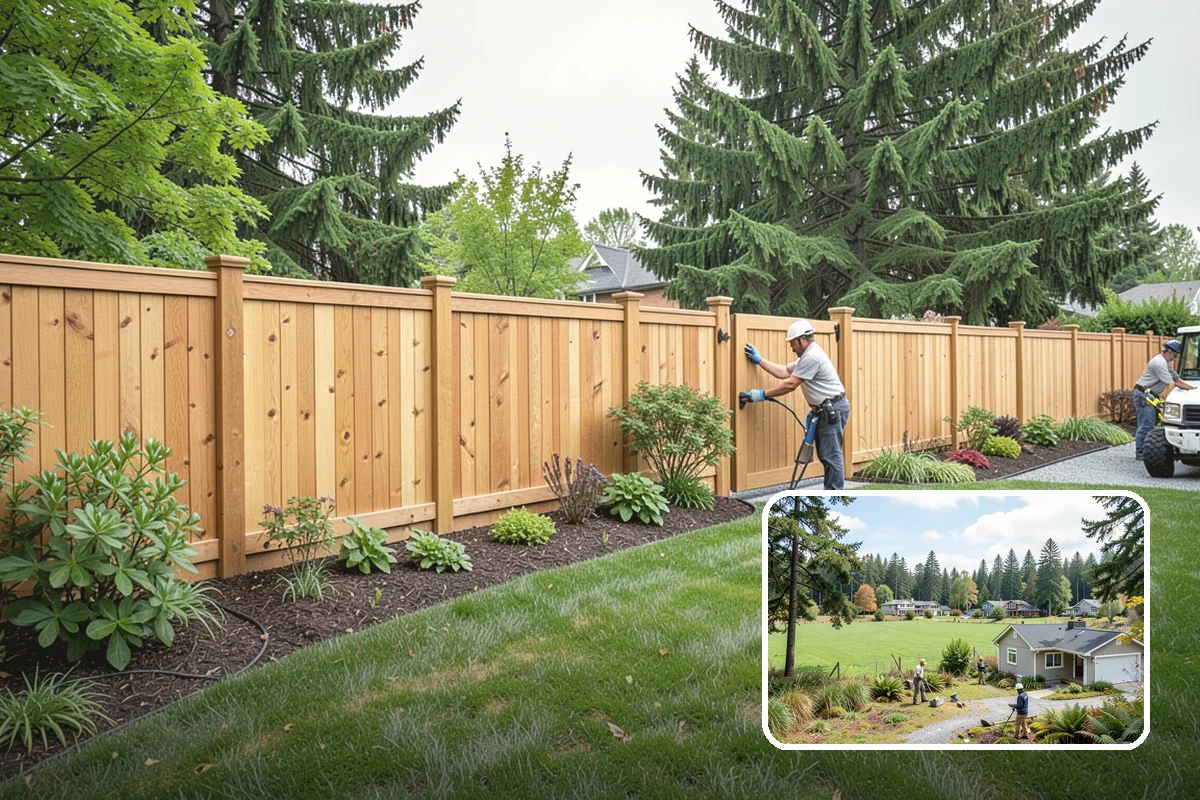 Hedge Trimming in Lyman, Skagit County, WA - Sharp, even faces and level tops