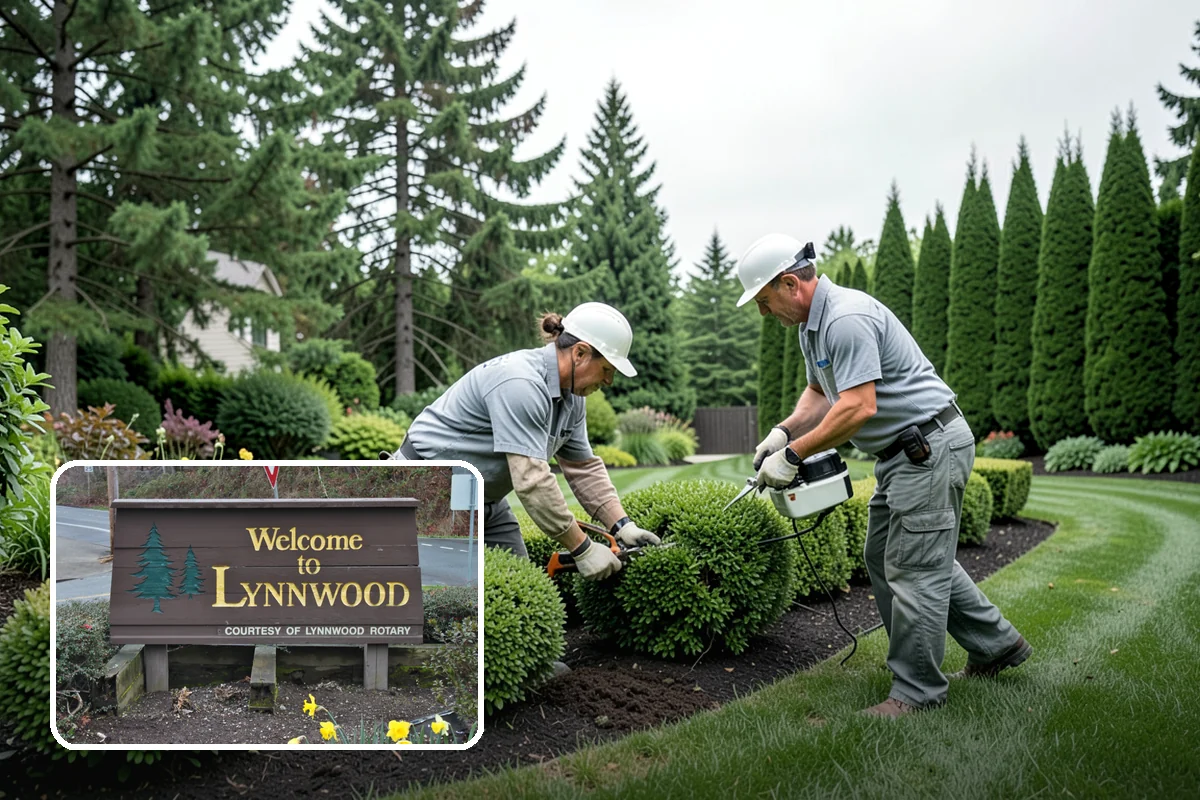 Hedge Trimming in Lynnwood, Snohomish County, WA - Sharp, even faces and level tops
