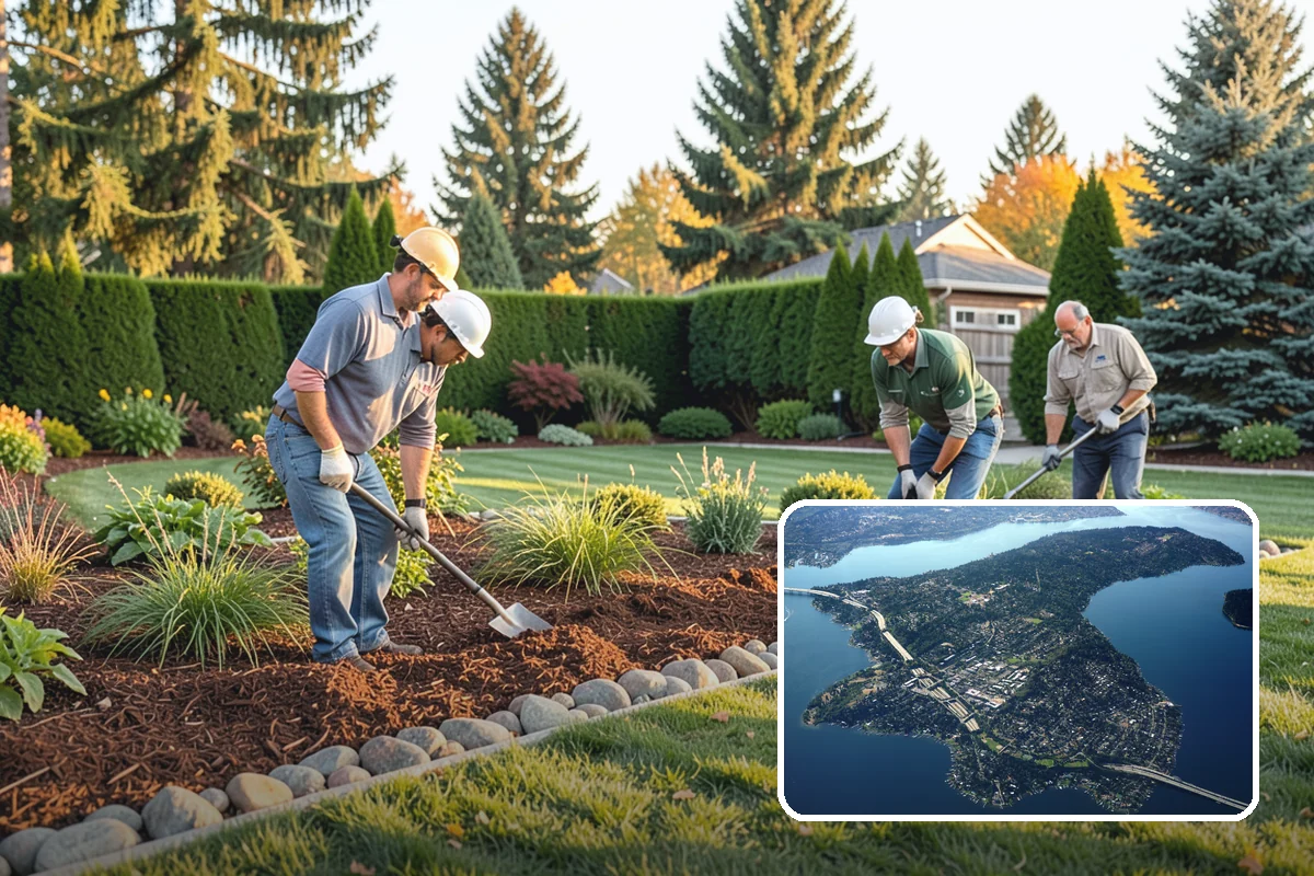 Hedge Trimming in Mercer Island, King County, WA - Sharp, even faces and level tops
