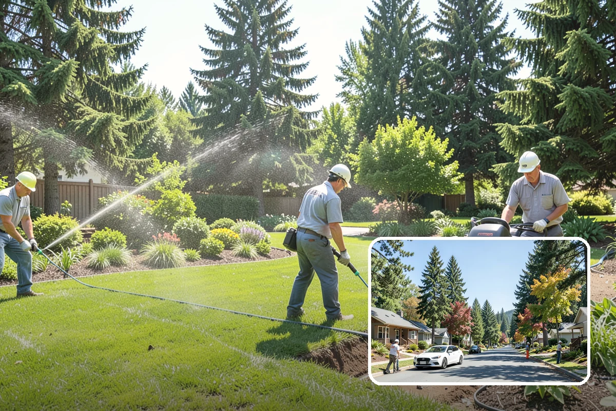 Hedge Trimming in Orting, Pierce County, WA - Sharp, even faces and level tops