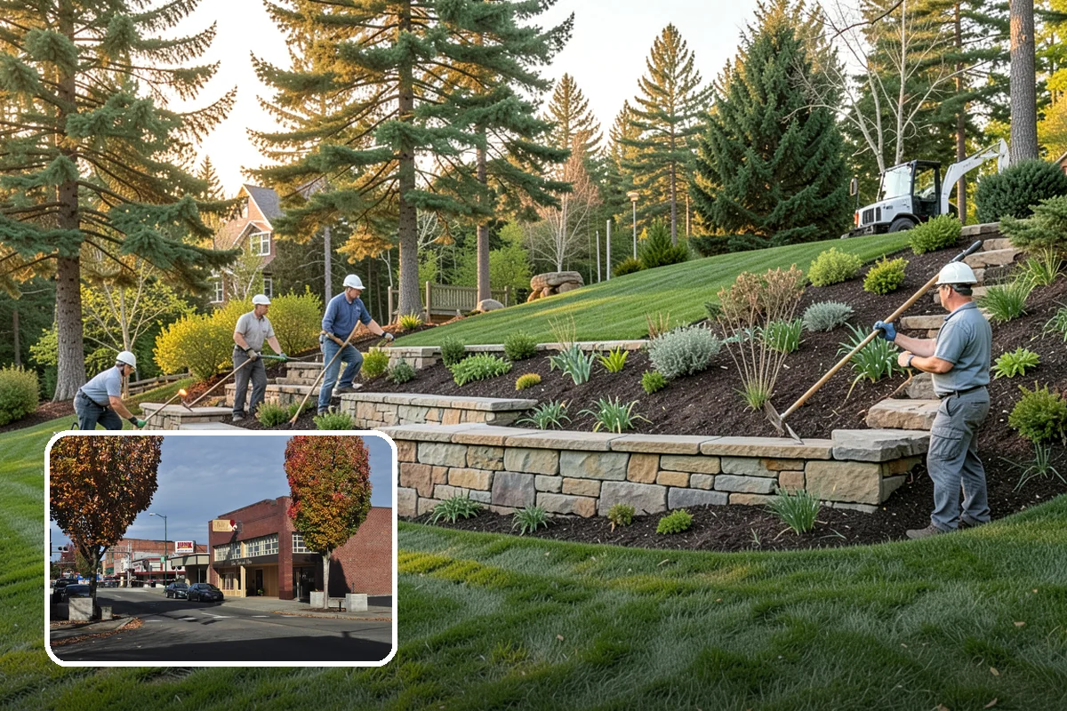 Hedge Trimming in Puyallup, Pierce County, WA - Sharp, even faces and level tops