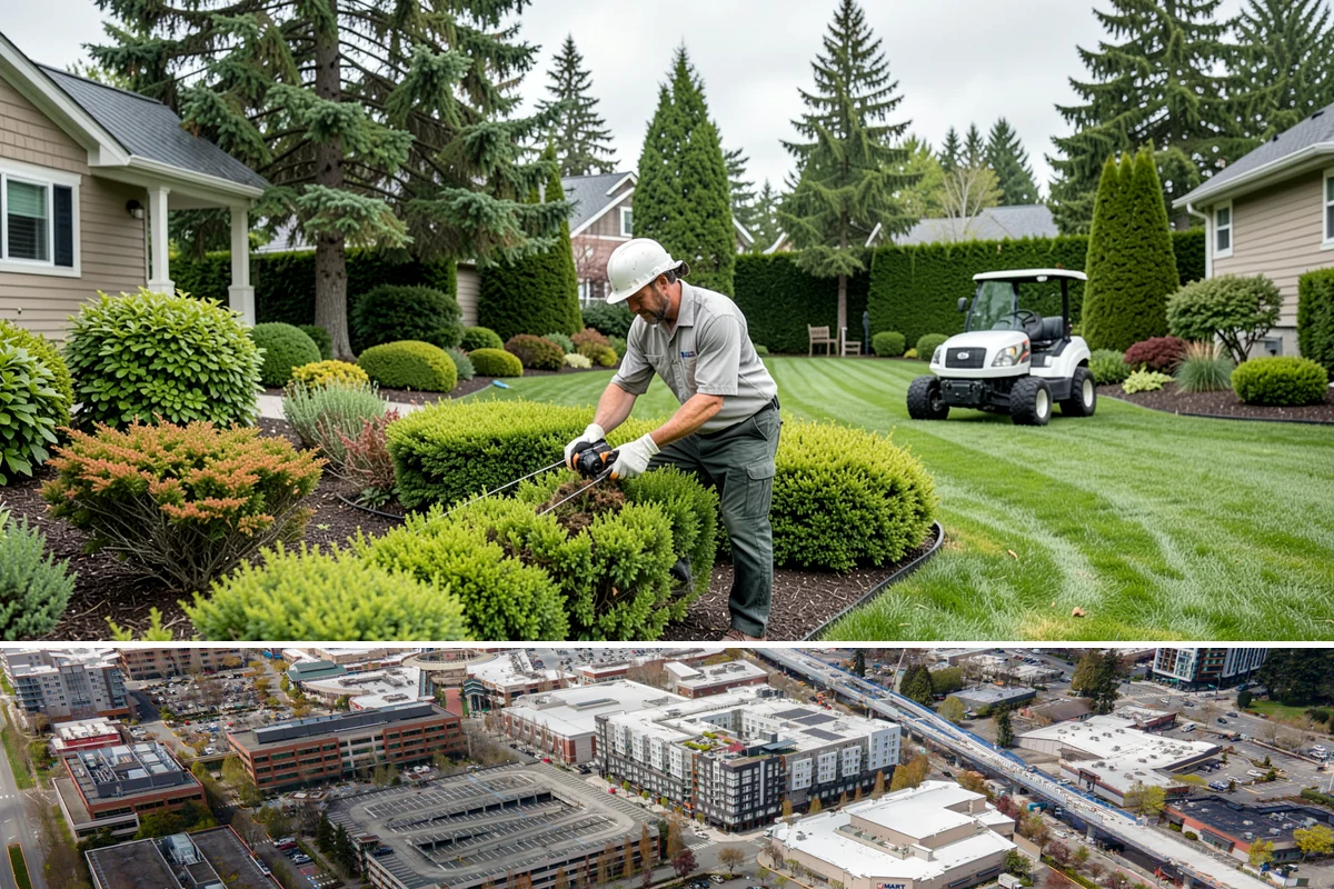 Hedge Trimming in Redmond, King County, WA - Timed to the species