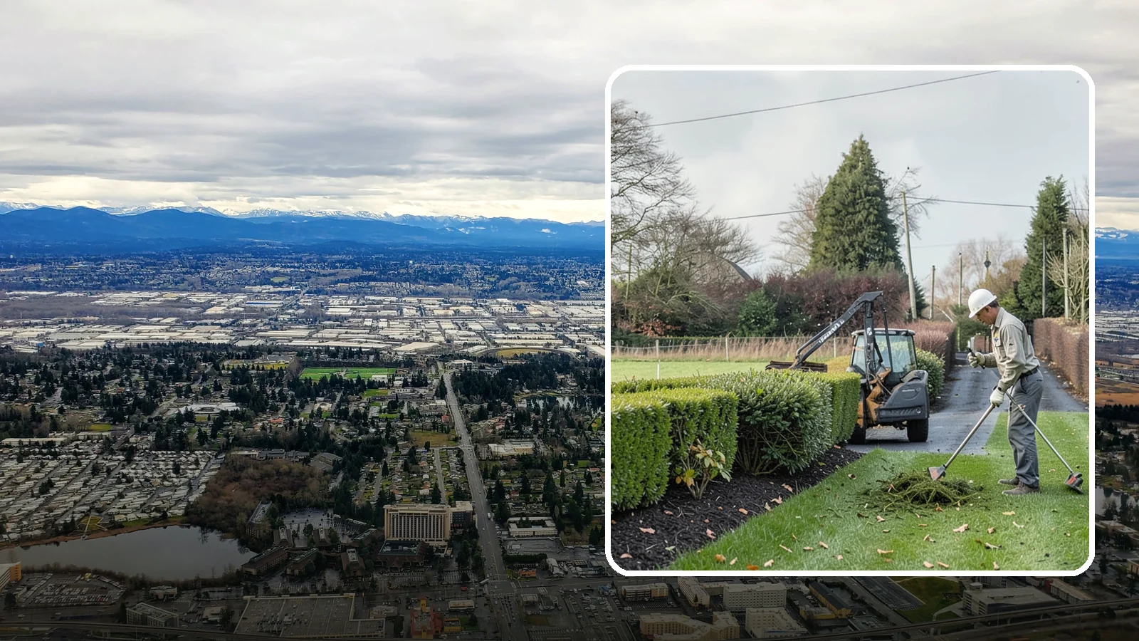 Hedge Trimming in SeaTac, King County, WA - Precise hedge trimming that keeps hedges dense, healthy, and sharply shaped year after year.