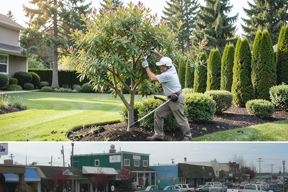 Hedge Trimming in Stanwood, Snohomish County, WA - Timed to the species