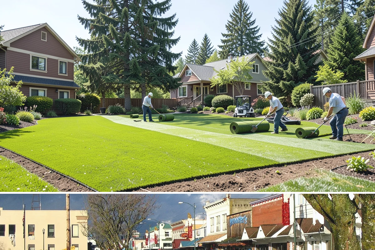 Hemlock Mulch Installation in Arlington, Snohomish County, WA - Hemlock is ideal for an early-spring refresh to showcase new growth, or a fall application to warm up the beds before the rains...