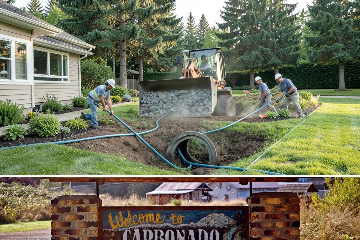 Hemlock Mulch Installation in Carbonado, Pierce County, WA - Hemlock is ideal for an early-spring refresh to showcase new growth, or a fall application to warm up the beds before the rains...