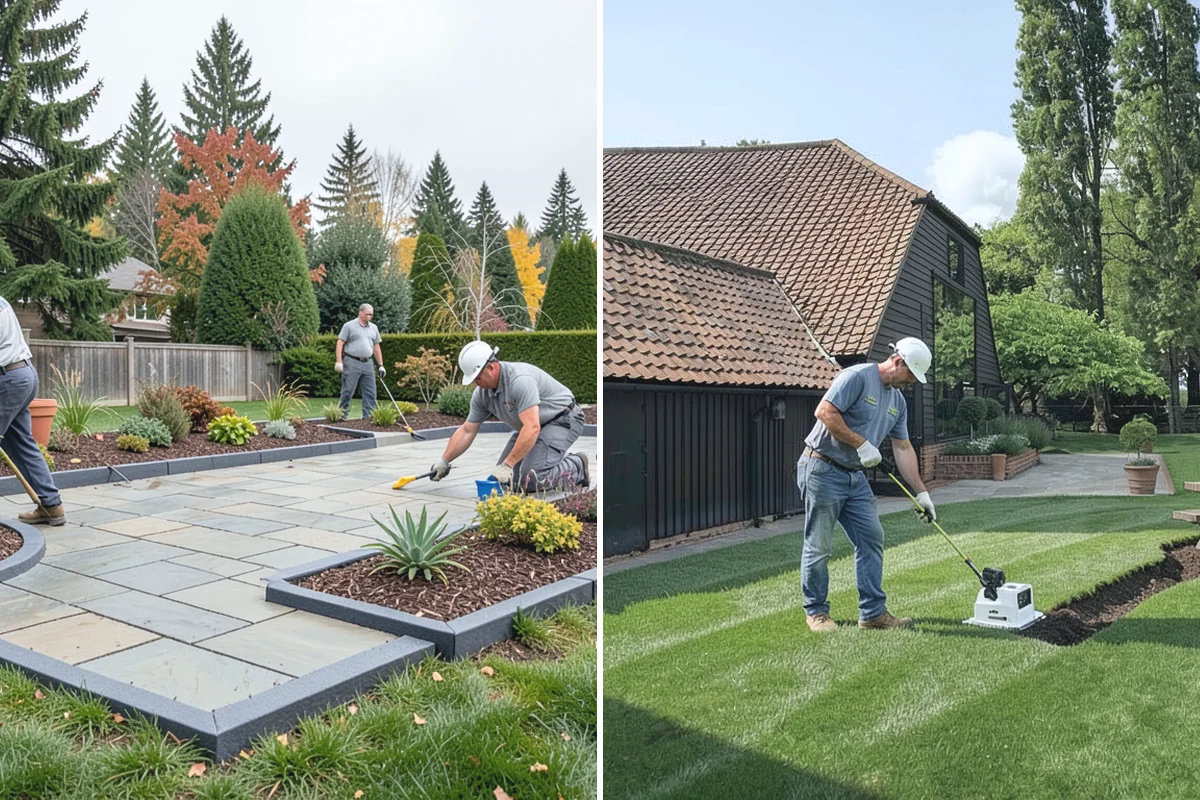 Hemlock Mulch Installation in Hamilton, Skagit County, WA - Measure beds and confirm the natural hemlock look suits your plantings