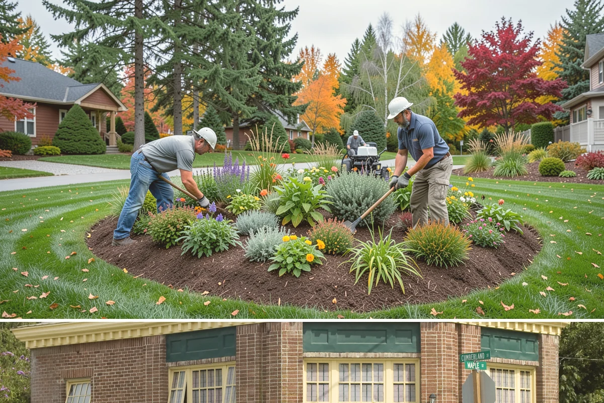 Hemlock Mulch Installation in Hamilton, Skagit County, WA - Hemlock is ideal for an early-spring refresh to showcase new growth, or a fall application to warm up the beds before the rains...