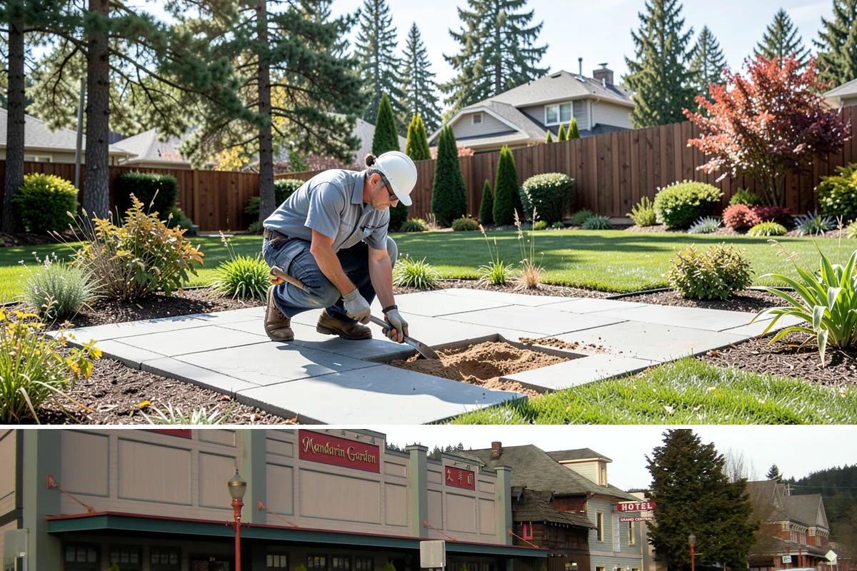 Hemlock Mulch Installation in Issaquah, King County, WA - Hemlock is ideal for an early-spring refresh to showcase new growth, or a fall application to warm up the beds before the rains...