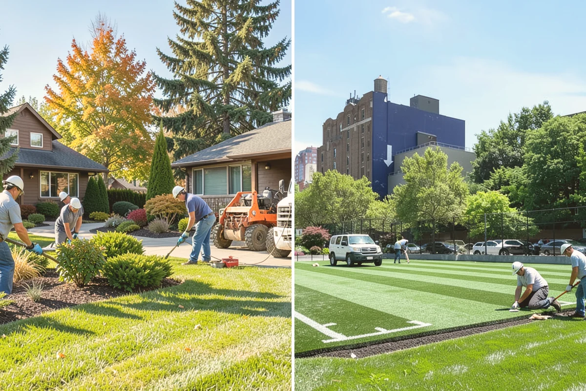 Hemlock Mulch Installation in Kent, King County, WA - Measure beds and confirm the natural hemlock look suits your plantings