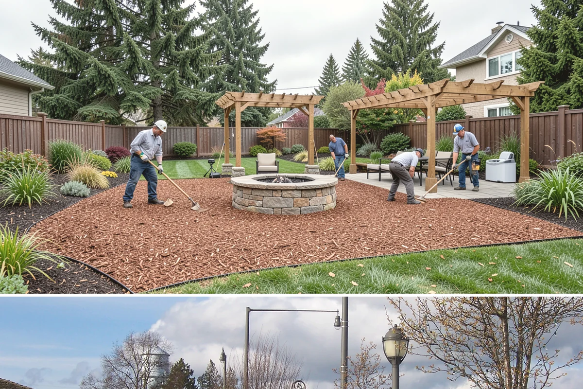 Hemlock Mulch Installation in Marysville, Snohomish County, WA - Hemlock is ideal for an early-spring refresh to showcase new growth, or a fall application to warm up the beds before the rains...