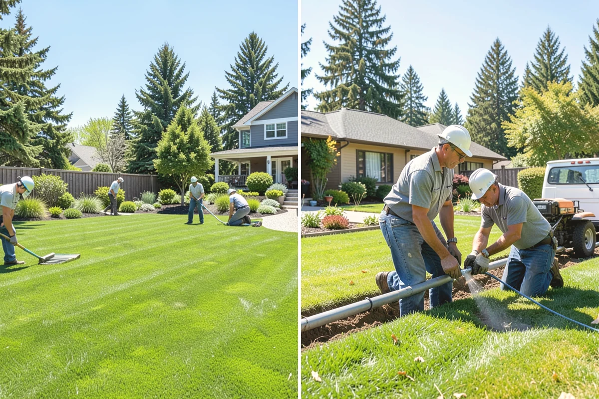Hemlock Mulch Installation in Mill Creek, Snohomish County, WA - Measure beds and confirm the natural hemlock look suits your plantings