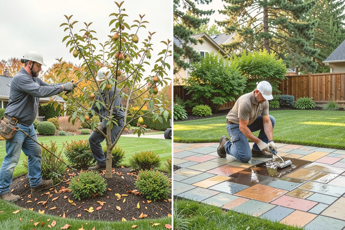 Hemlock Mulch Installation in Mount Vernon, Skagit County, WA - Measure beds and confirm the natural hemlock look suits your plantings