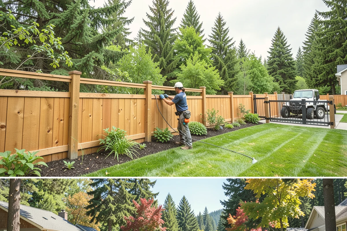 Hemlock Mulch Installation in Orting, Pierce County, WA - Hemlock is ideal for an early-spring refresh to showcase new growth, or a fall application to warm up the beds before the rains...