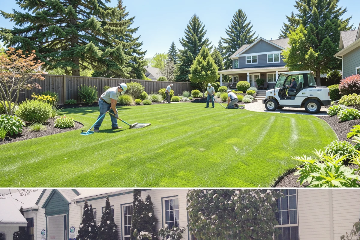 Hemlock Mulch Installation in Pacific, King County, WA - Hemlock is ideal for an early-spring refresh to showcase new growth, or a fall application to warm up the beds before the rains...
