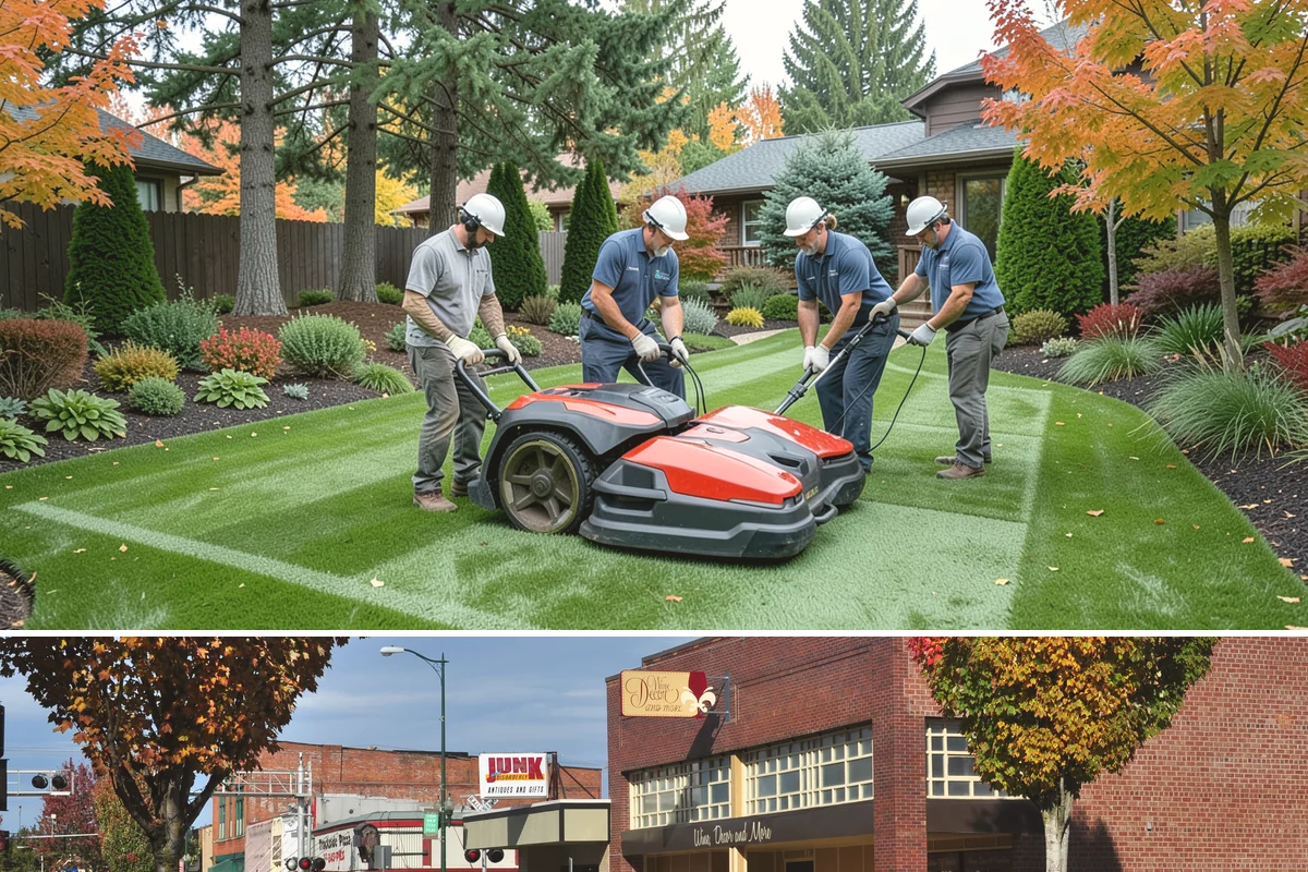 Hemlock Mulch Installation in Puyallup, Pierce County, WA - Hemlock is ideal for an early-spring refresh to showcase new growth, or a fall application to warm up the beds before the rains...