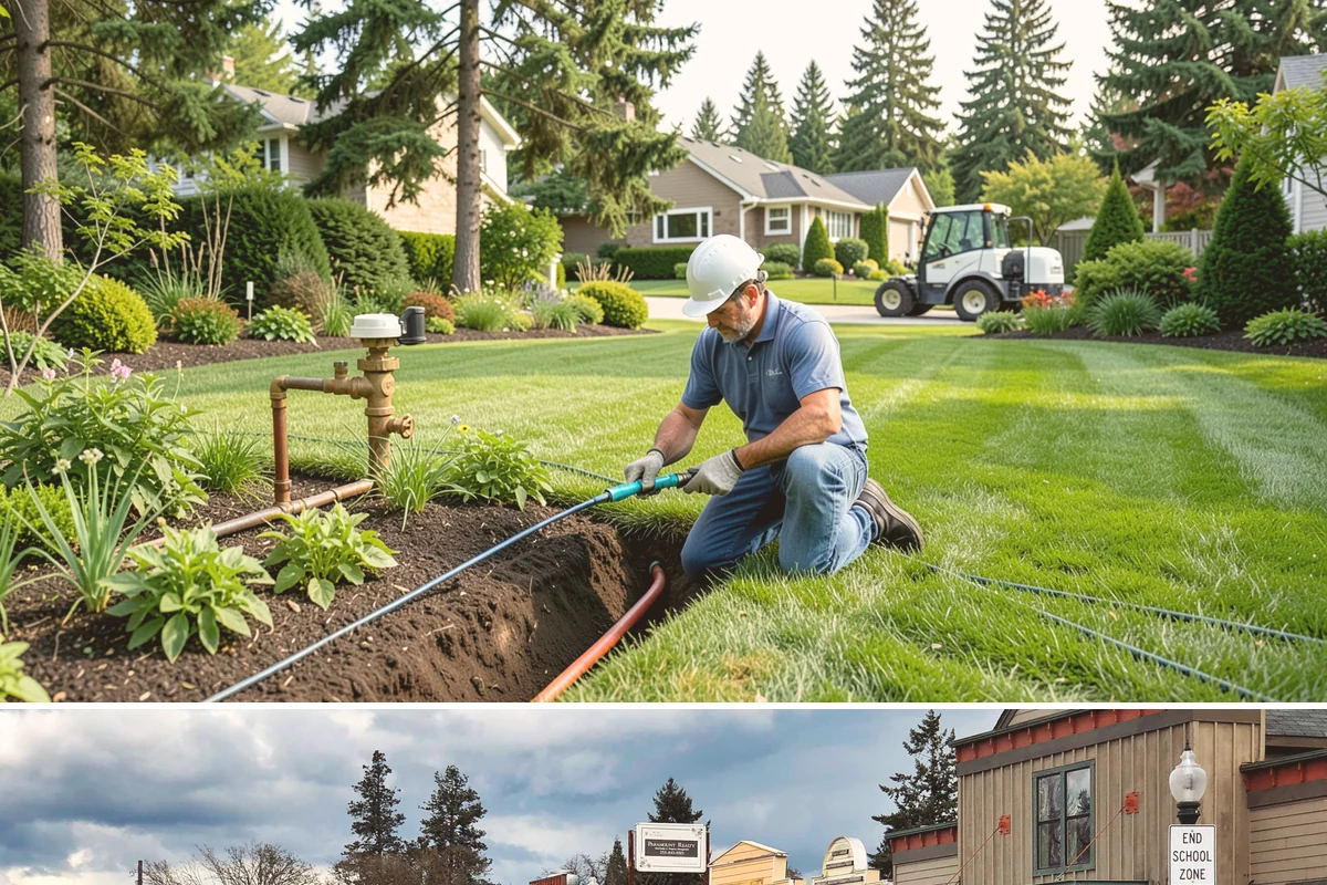 Hemlock Mulch Installation in Roy, Pierce County, WA - Hemlock is ideal for an early-spring refresh to showcase new growth, or a fall application to warm up the beds before the rains...