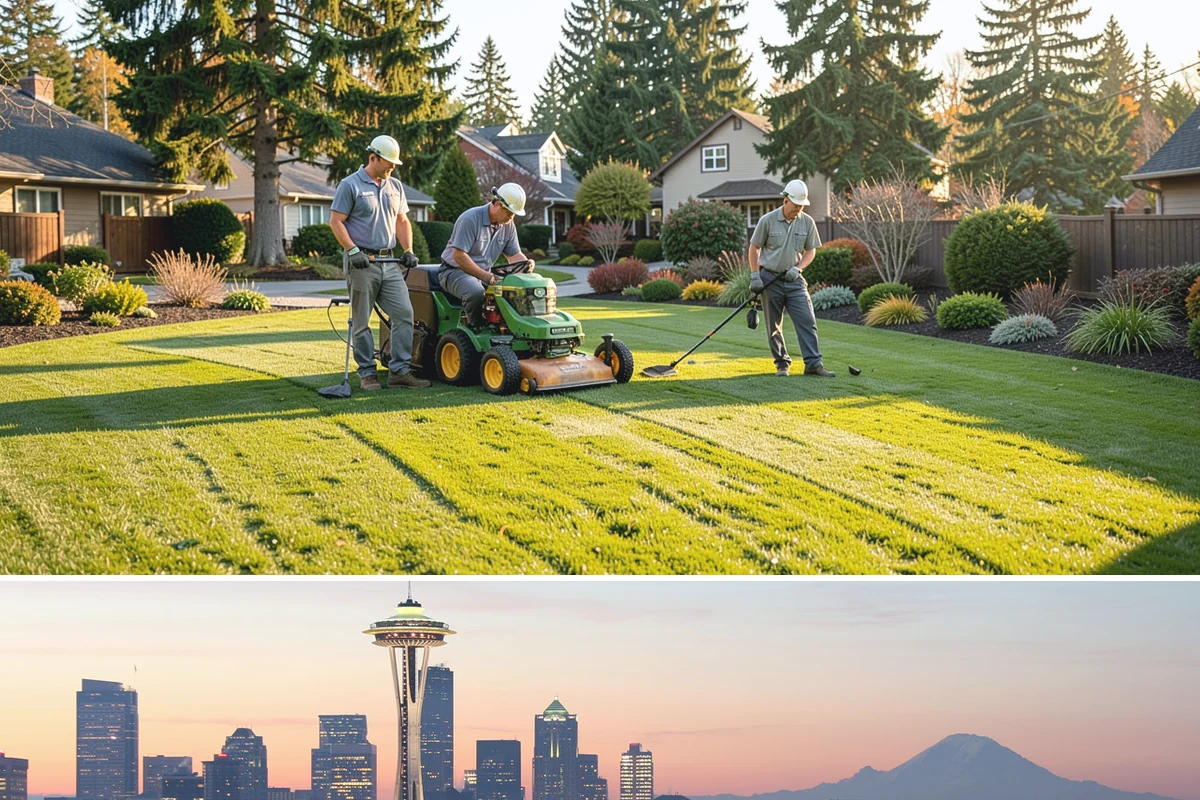 Hemlock Mulch Installation in Seattle, King County, WA - Hemlock is ideal for an early-spring refresh to showcase new growth, or a fall application to warm up the beds before the rains...
