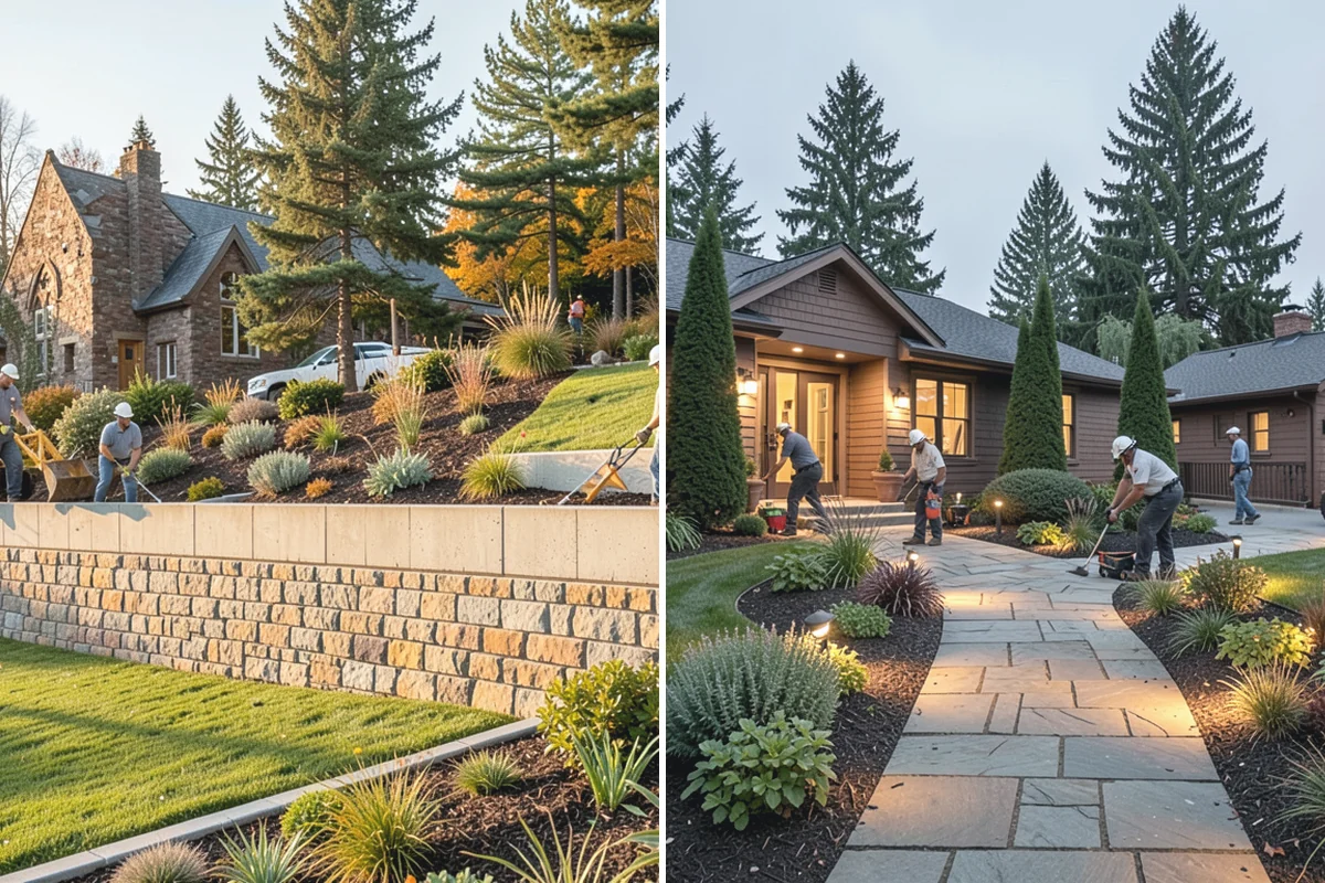 Hemlock Mulch Installation in Skykomish, King County, WA - Measure beds and confirm the natural hemlock look suits your plantings