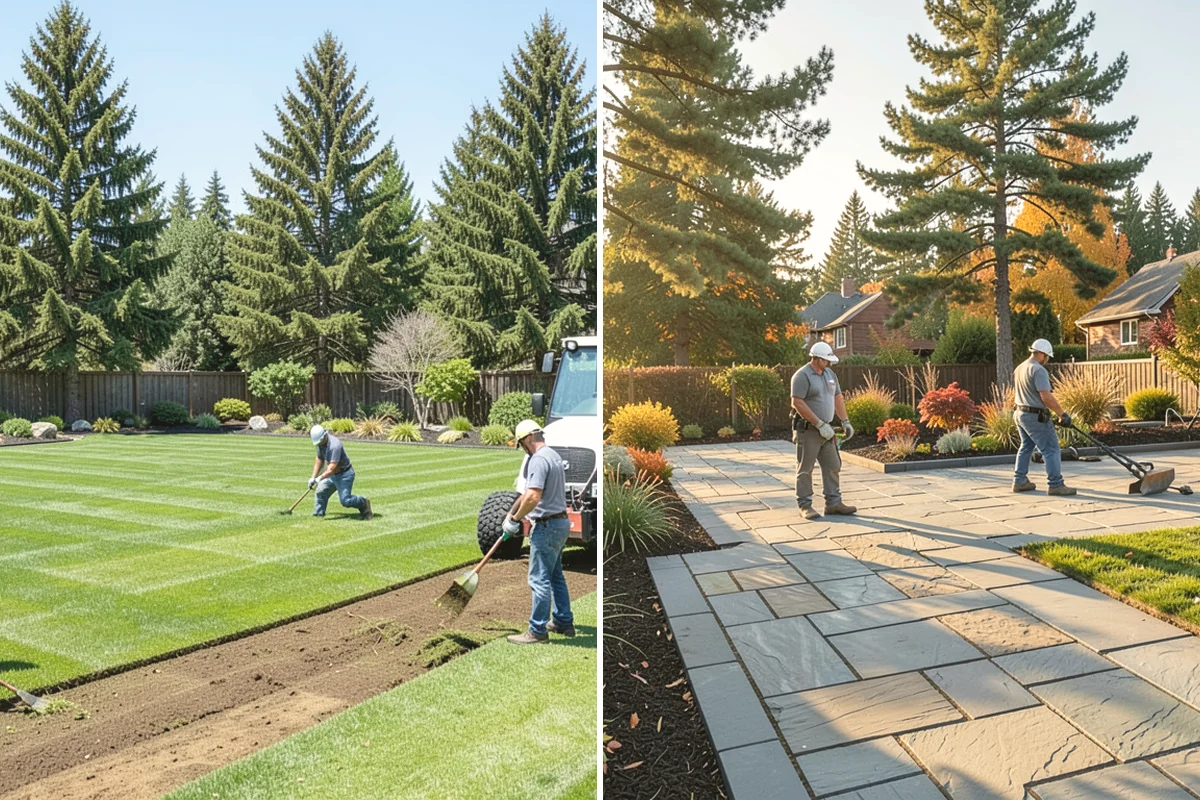 Hemlock Mulch Installation in University Place, Pierce County, WA - Measure beds and confirm the natural hemlock look suits your plantings