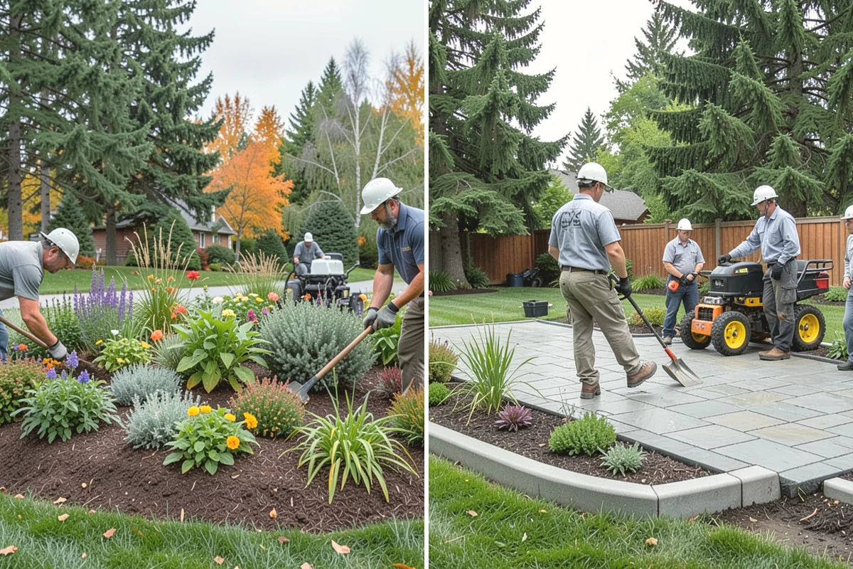 Hemlock Mulch Installation in Yarrow Point, King County, WA - Measure beds and confirm the natural hemlock look suits your plantings