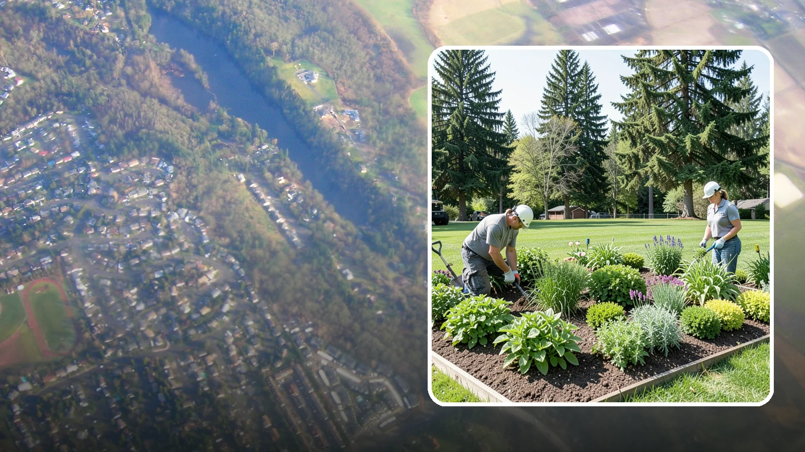 Herb Garden Installation in Algona, King County, WA - We build productive herb gardens that flourish in the cool, moist Northwest climate.