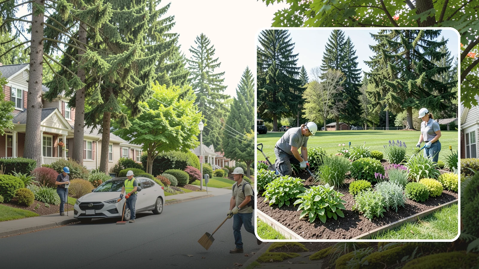 Herb Garden Installation in Beaux Arts Village, King County, WA - We build productive herb gardens that flourish in the cool, moist Northwest climate.