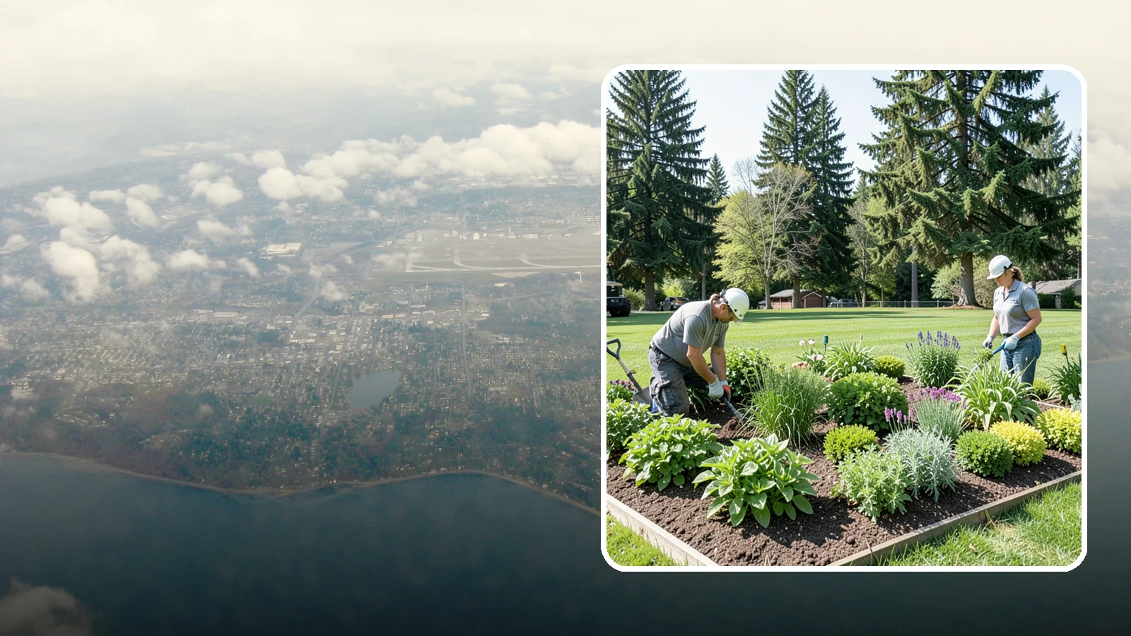 Herb Garden Installation in Burien, King County, WA - We build productive herb gardens that flourish in the cool, moist Northwest climate.