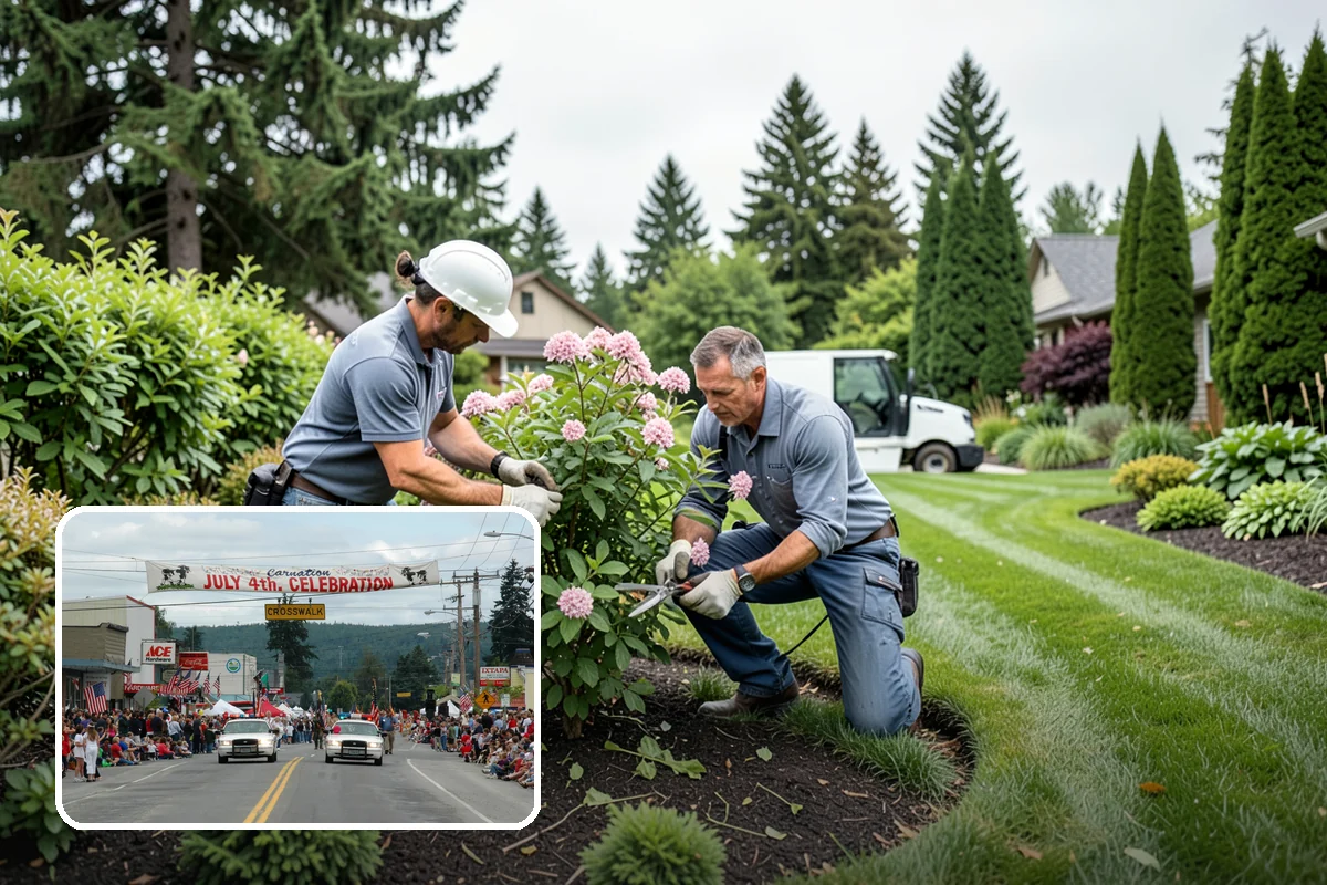 Herb Garden Installation in Carnation, King County, WA - Fresh culinary herbs just outside your door