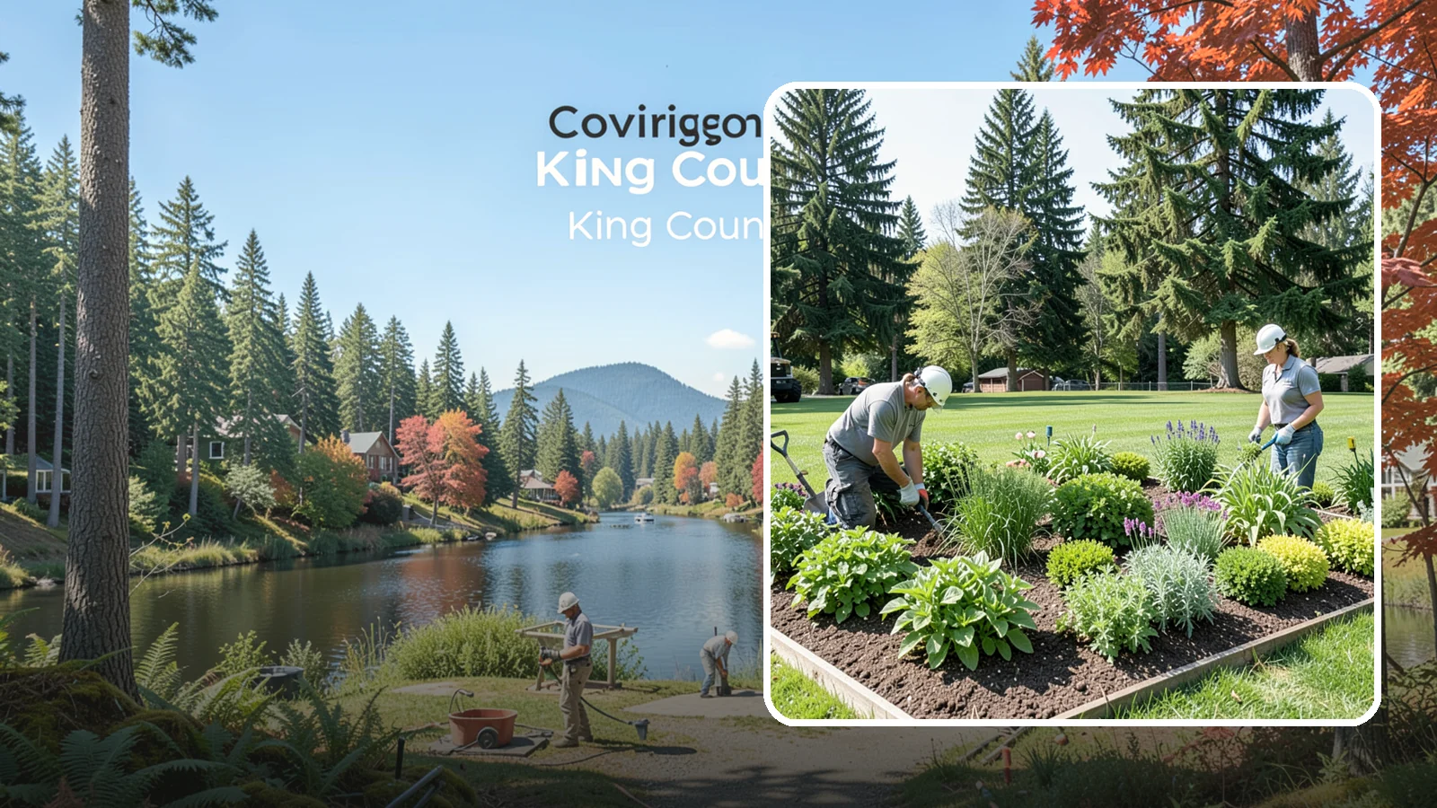 Herb Garden Installation in Covington, King County, WA - We build productive herb gardens that flourish in the cool, moist Northwest climate.