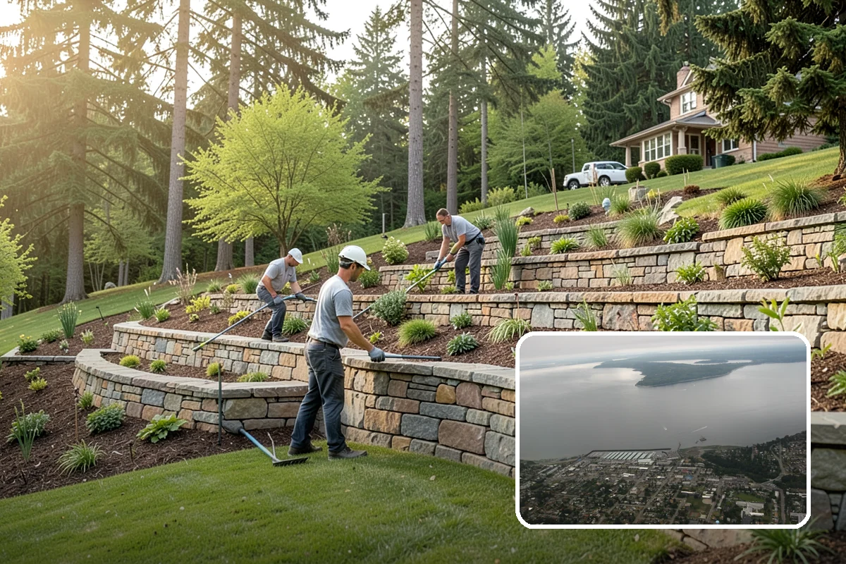 Herb Garden Installation in Des Moines, King County, WA - Fresh culinary herbs just outside your door