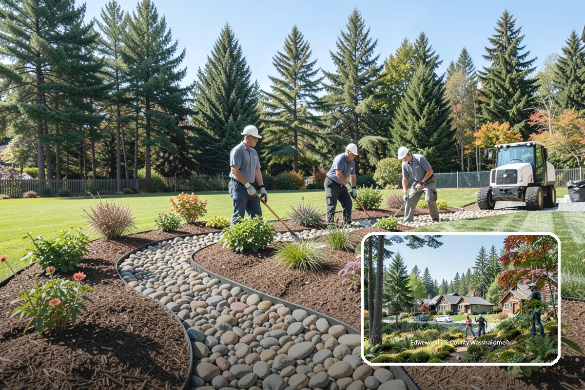 Herb Garden Installation in Edgewood, Pierce County, WA - Fresh culinary herbs just outside your door
