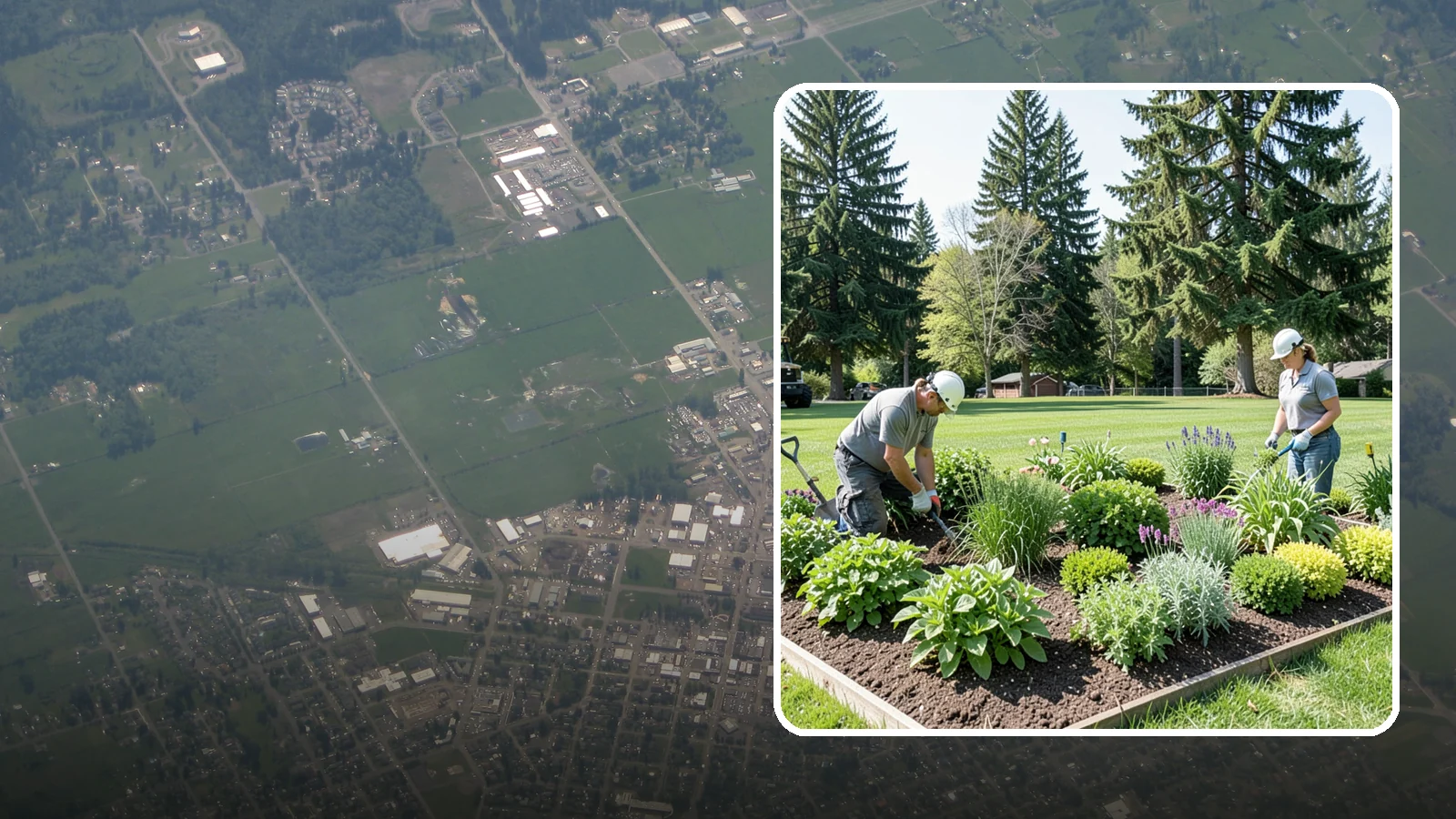 Herb Garden Installation in Enumclaw, King County, WA - We build productive herb gardens that flourish in the cool, moist Northwest climate.
