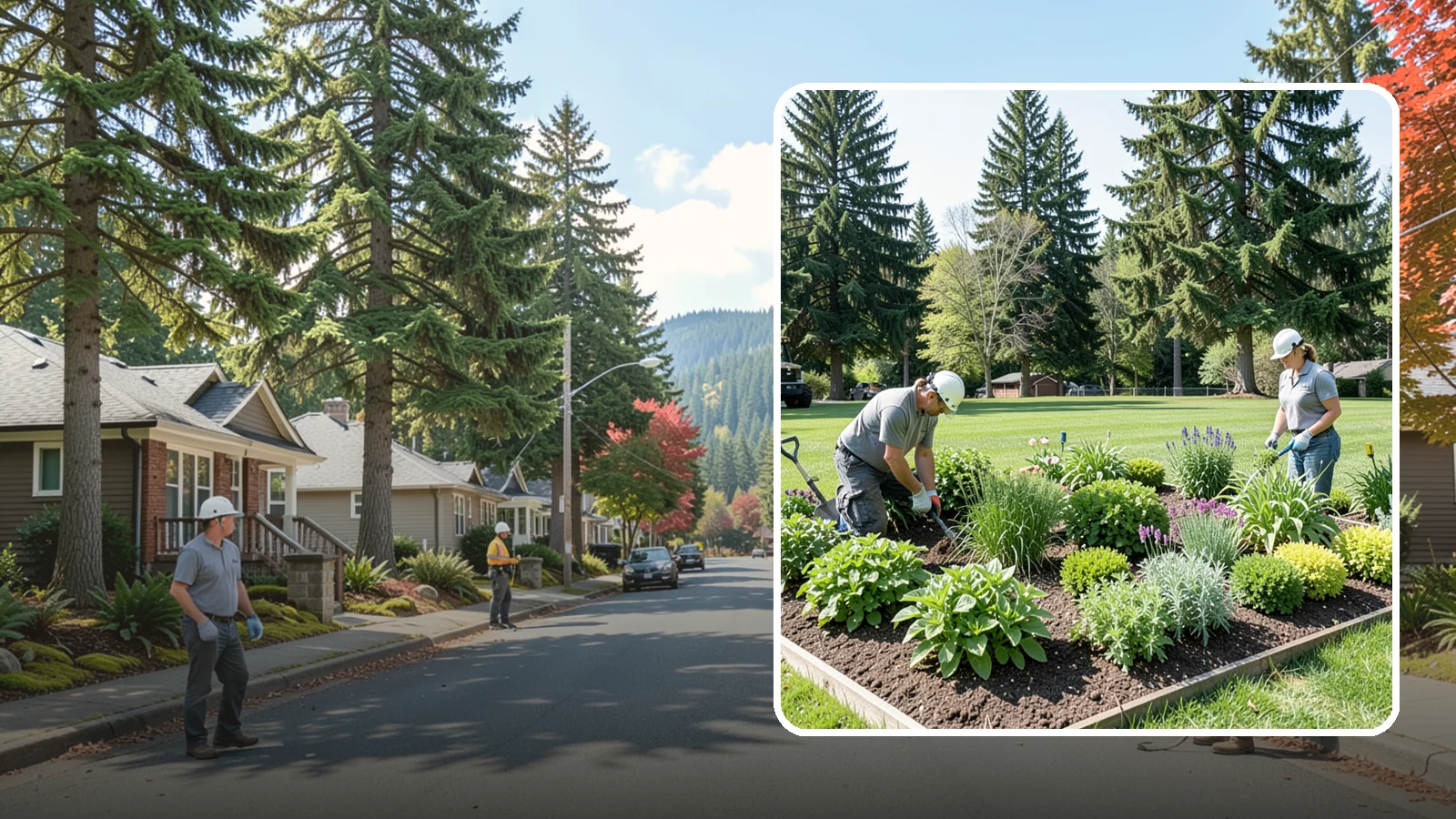 Herb Garden Installation in Hunts Point, King County, WA - We build productive herb gardens that flourish in the cool, moist Northwest climate.