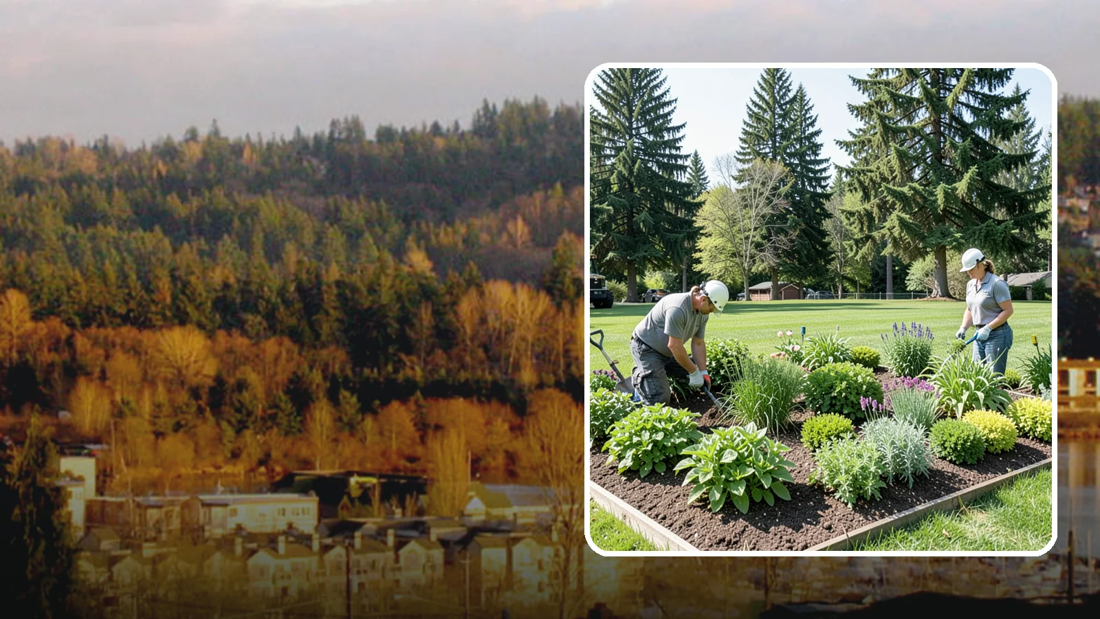 Herb Garden Installation in Kenmore, King County, WA - We build productive herb gardens that flourish in the cool, moist Northwest climate.