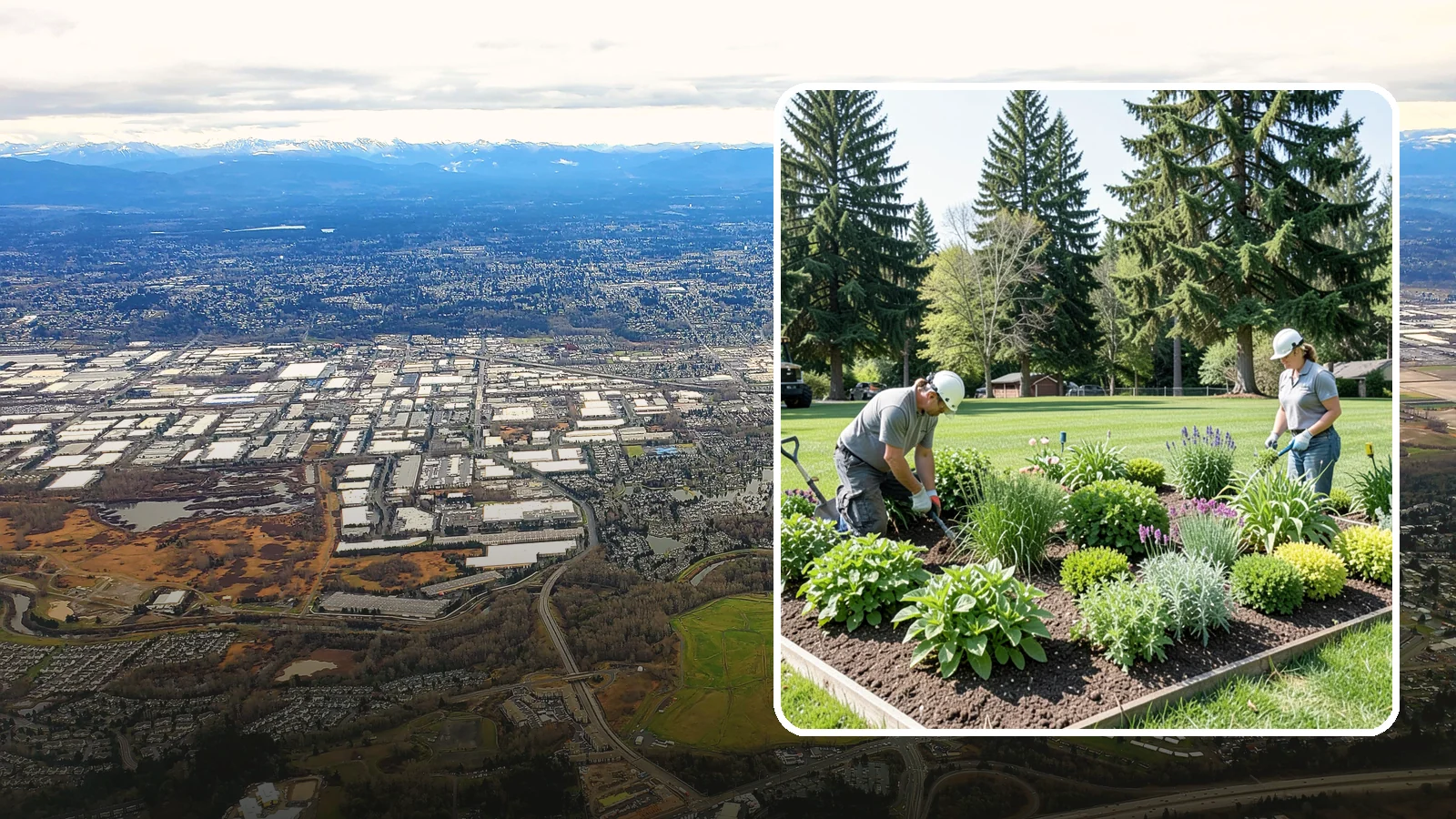 Herb Garden Installation in Kent, King County, WA - We build productive herb gardens that flourish in the cool, moist Northwest climate.