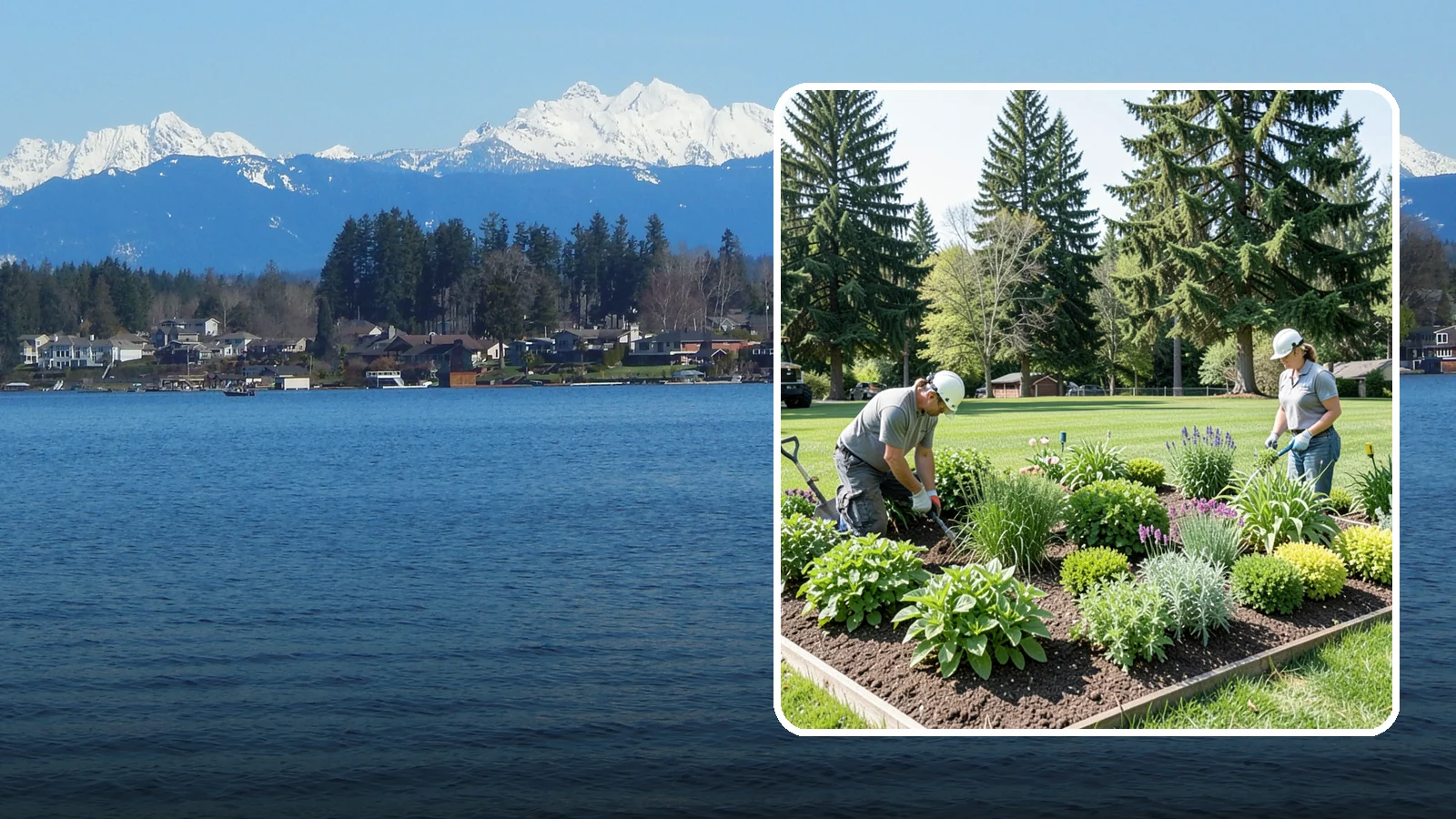 Herb Garden Installation in Lake Stevens, Snohomish County, WA - We build productive herb gardens that flourish in the cool, moist Northwest climate.