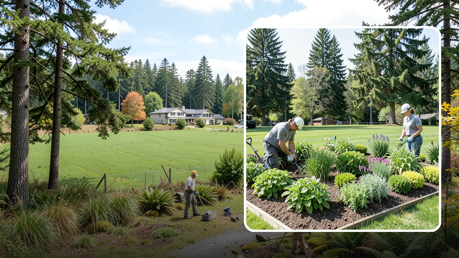 Herb Garden Installation in Lyman, Skagit County, WA - We build productive herb gardens that flourish in the cool, moist Northwest climate.
