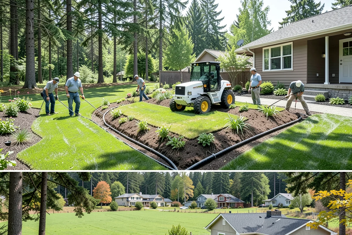 Herb Garden Installation in Lyman, Skagit County, WA - Start herbs in spring after frost for a full harvest season, adding hardy perennial herbs like rosemary and thyme that overwinter...
